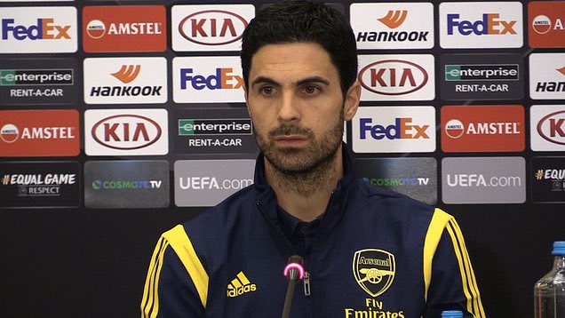 Arteta calls for temporary subs for head injuries