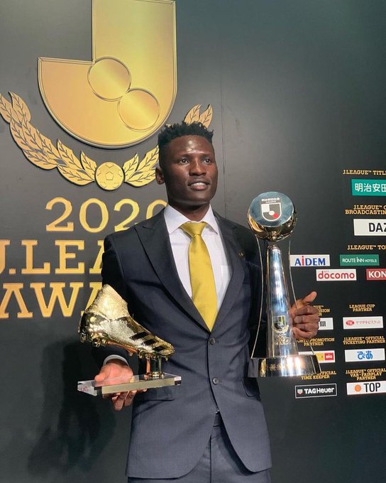 Olunga wins Golden boot, named J1-League MVP