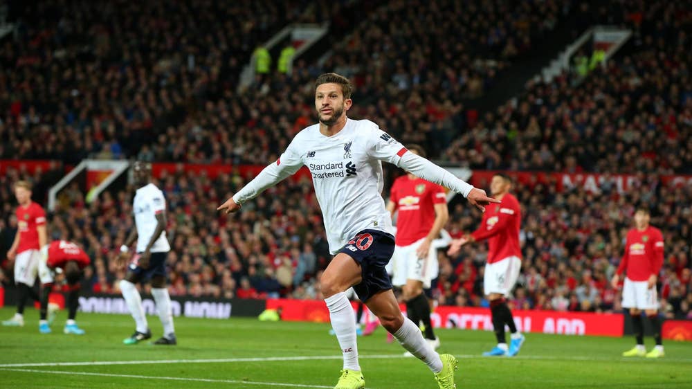 Adam Lallana salvages Liverpool a point after another clunky Old Trafford performance