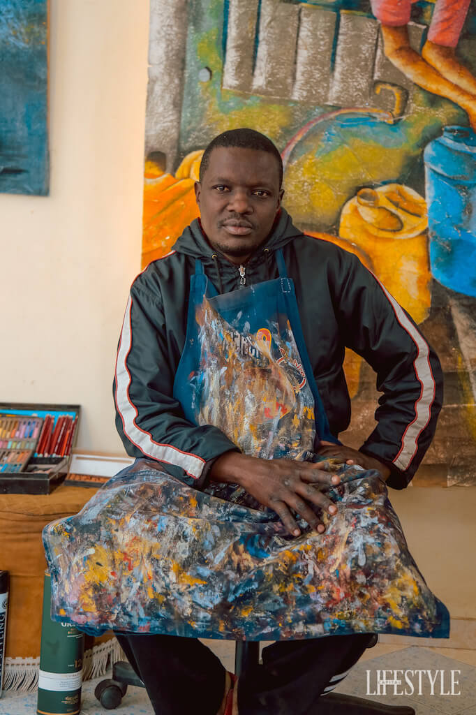 Stanley Cheche: Creating Art on Social Issues While Putting Kenya on Canvas